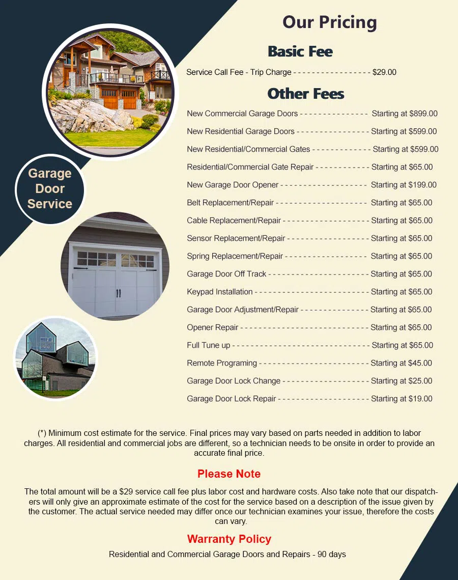 Garage Doors Store Repairs Reston, VA 571-765-1694